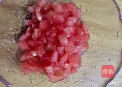 Illustration of how to make tomato and egg dumplings 5