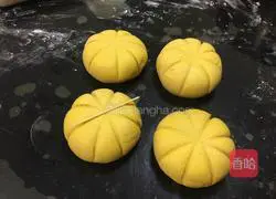 Illustration of how to make steamed pumpkin cake 8