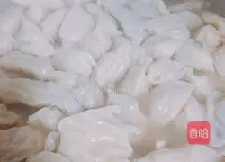 Cabbage and pork dumplings Illustration of practice 16