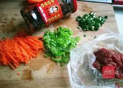 Illustration of how to make beef fried rice 2