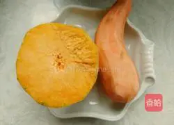 Illustration of how to make steamed pumpkin cake 1