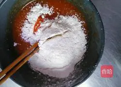 Illustration of how to make persimmon cake 4