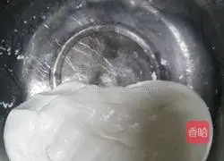 Illustration of how to make brown sugar custard glutinous rice balls 1