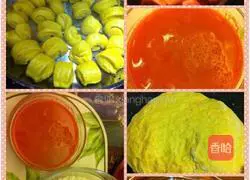 How to make steamed buns with carrot juice Illustration 6