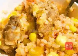 Illustration of how to make braised pork ribs with rice 5