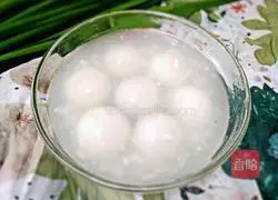 Illustration of making glutinous rice balls 8