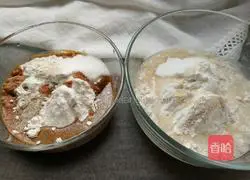 Illustration of two-color steamed buns 3