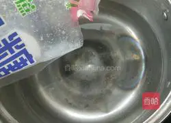 Illustration of how to make fried flower cake 2