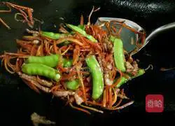 Illustration of how to make colorful fried noodles 7