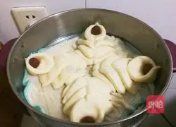 Illustration of how to make jujube steamed buns 16