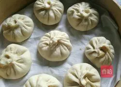 Illustration of how to make baby cabbage buns 9