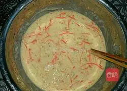 Illustration of how to make epiphyllum carrot and egg pancakes 6