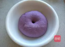 Illustration of how to make purple sweet potato buns 7