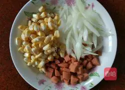 Egg Fried Rice Recipe Illustration 2