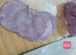 Purple sweet potato and rose flower steamed buns are delicious! Recipe 5