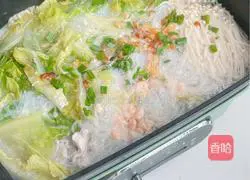 Illustration of how to make shrimp rice noodles 10