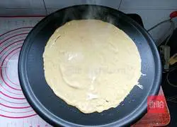 Illustration of how to make multigrain egg pancake 4