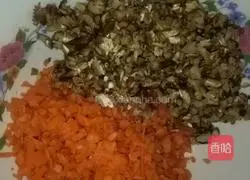 Illustration of how to make shepherd's purse glutinous rice balls 1