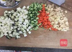 Fried rice recipe illustration 1