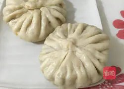 Illustration of how to make cowpea buns 10