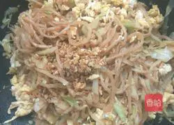 Illustration of how to make vegetarian fried pancakes 9