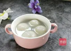 Illustration of how to make glutinous rice balls 12