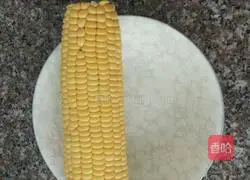 Illustration of how to make corn cakes 1
