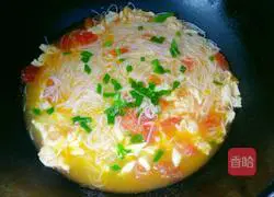 Illustration of how to make tomato and egg noodles 7