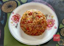 Barbeque sauce fried rice recipe 5