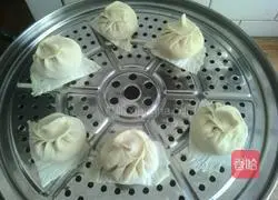 Illustration of how to make shredded radish buns 11