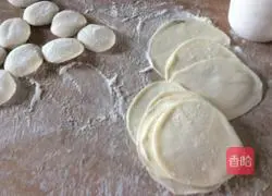 Fennel Miao Vegetarian Dumplings Illustration of how to do it 11