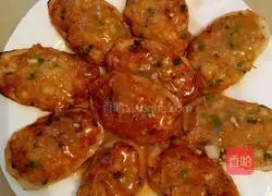 Illustration of how to make shrimp paste and lotus root cake 15