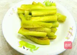 Illustration of how to cook eggplant with salted fish 6