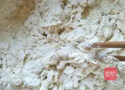 Illustration of making dough chili pancake 3