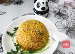Illustration of how to make spicy cabbage fried rice 8