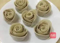 Illustration of how to make egg cake and rose dumplings 9