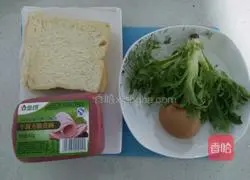 Egg and ham sandwich recipe 2