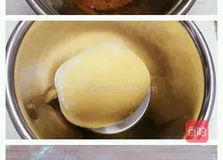 Illustration of how to make pumpkin rose steamed buns 3