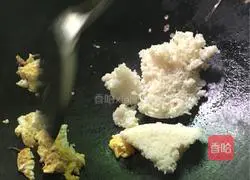 Illustration of the younger sister's version of egg fried rice 3