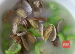 Illustration of how to make clam, loofah, fried dough sticks and glutinous rice balls 3