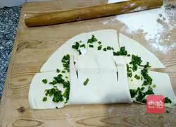 How to make scallion pancakes 6