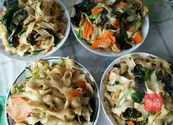 Illustration of how to make fried noodles 6