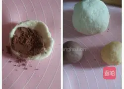 Illustration of how to make Qiaohu steamed buns 2