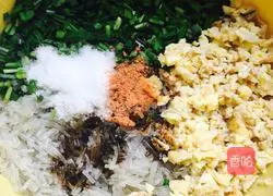 Leek Vermicelli Pancake Recipe Illustration 6