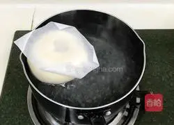 Illustration of how to make bagel burger 12