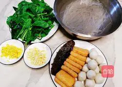 Illustration of home version of hot and sour noodles 1