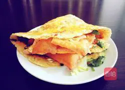 Illustration of how to make pancakes and fruits 20