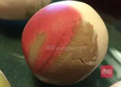 Illustration of how to make glutinous rice balls with glaze bean paste 7