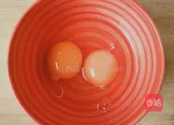 Illustration of how to make original egg pancakes 3