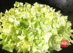 Illustration of how to make roasted duck, cabbage and fried rice 5